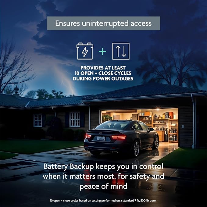 Chamberlain 1/2 HP Belt Drive Smart Garage Door Opener - Image 4