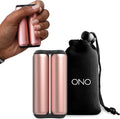 ONO Roller - Handheld Fidget Toy for Adults | Help Relieve Stress, Anxiety, Tension | Promotes Focus, Clarity | Compact, Portable Design (Rose Gold, Full Size - Aluminum)