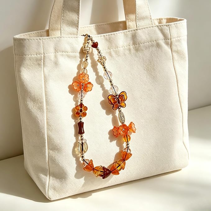 Cute Beaded Camera Wrist Strap for Phone, Digital Camera Charm Lanyard - Image 4