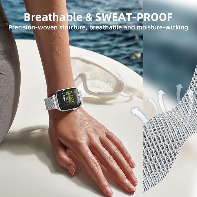 Original Stainless Steel Mesh Loop Compatible - Image 5