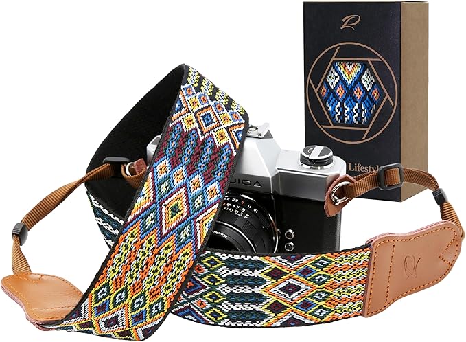 Padwa Lifestyle Colorful Camera Strap by PadwaLifestyleCameraStrap
