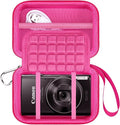 Lacdo Camera Carrying Case for Canon PowerShot ELPH 360/200/185/180/190/350 by Lacdo