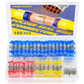 haisstronica 180PCS Solder Seal Wire Connectors-Waterproof Solder Wire Connectors kit-Heat Shrink Butt Connectors for Marine,Watercraft,Electrical,Electronics,Aircraft,Boat,Truck,Stereo,Joint