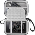 Lacdo Camera Carrying Case for Canon PowerShot ELPH 360/200/185/180/190/350 by Lacdo
