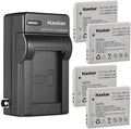 Kastar 4-Pack Battery and AC Wall Charger Replacement by Kastar