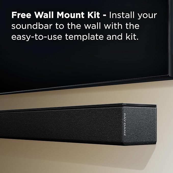 TCL Q65H 5.1 Sound Bar with Wireless Subwoofer for Smart TV | Dolby Atmos DTS:X Auto Room Calibration| 580W Power Bluetooth Home Theater Speaker with Bass | App Control & Remote Control | Latest Model