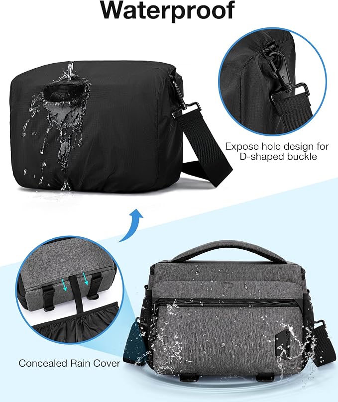 BAGSMART Small Camera Sling Bag - Image 5