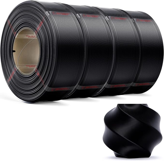 PLA Basic, Pre-Dried Refill Filament 4-Pack Bundle by MarsWork