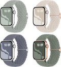 4 Pack Braided Stretchy Bands Compatible by Suitisbest
