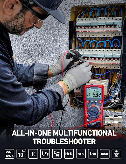 AstroAI Digital Multimeter Tester TRMS 20000 Counts - Image 4