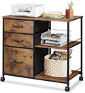DEVAISE 3 Drawer Mobile File Cabinet, Rolling Printer Stand by DEVAISE
