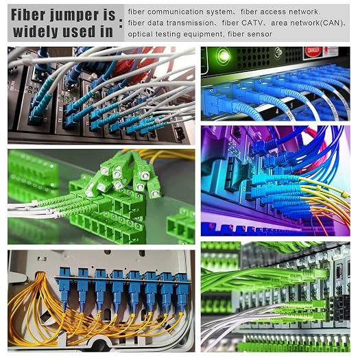 100 Meters SC to SC Fiber Optic Patch Cable, Outdoor Armored Single Mode SC/UPC - Image 7