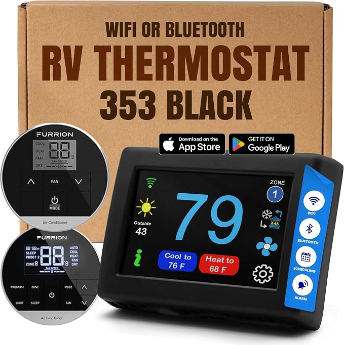 MICRO-AIR EasyTouch Digital RV Thermostat Replacement by MicroAir