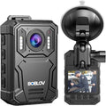 BOBLOV KJ23Pro 2K Body Camera, 128GB Body Worn Camera by BOBLOV