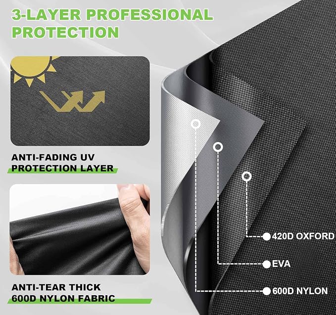 Dust Cover for HP Printer, Waterproof Anti-Static Dustproof Thick Printer Cover - Image 6