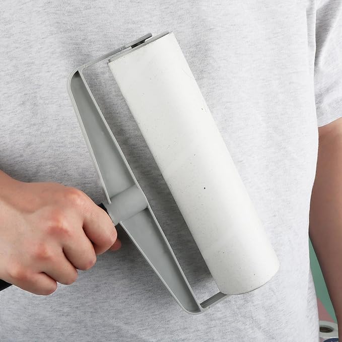 9 inch Lint Roller Refills Only Compatible with Spotty Supersize Extra Sticky Adhesive Lint Roller Refill Pet Cat & Dog Hair Remover for Clothes and Furniture, Pack of 5 Refills, 300 Sheets Total