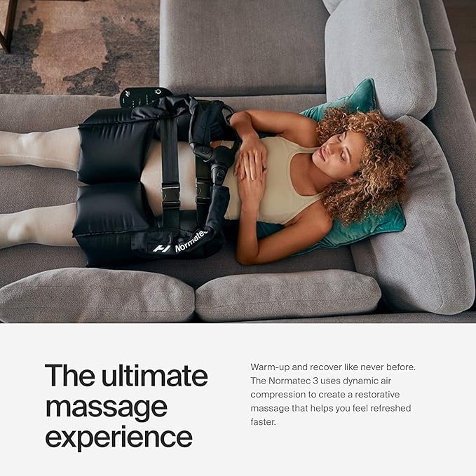 Hyperice Normatec 3 - Recovery System with Patented Dynamic Compression Massage Technology (Normatec 3 Full Body (Standard Legs + Hips + Arms) FSA-HSA
