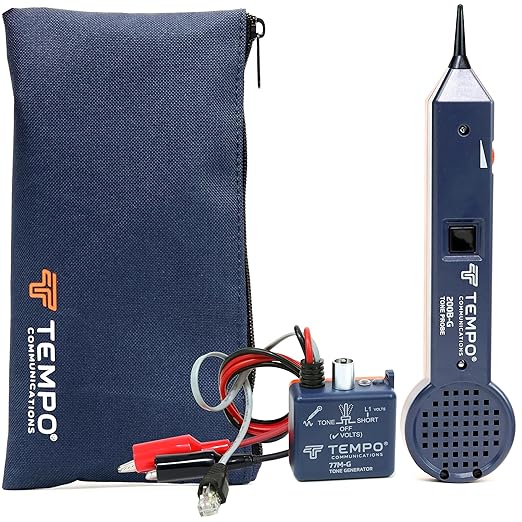 TEMPO 601K-G Standard Wire Tracer Electrical, Tone Generator and Probe Kit by TempoCommunications-TestandMeasurementTools