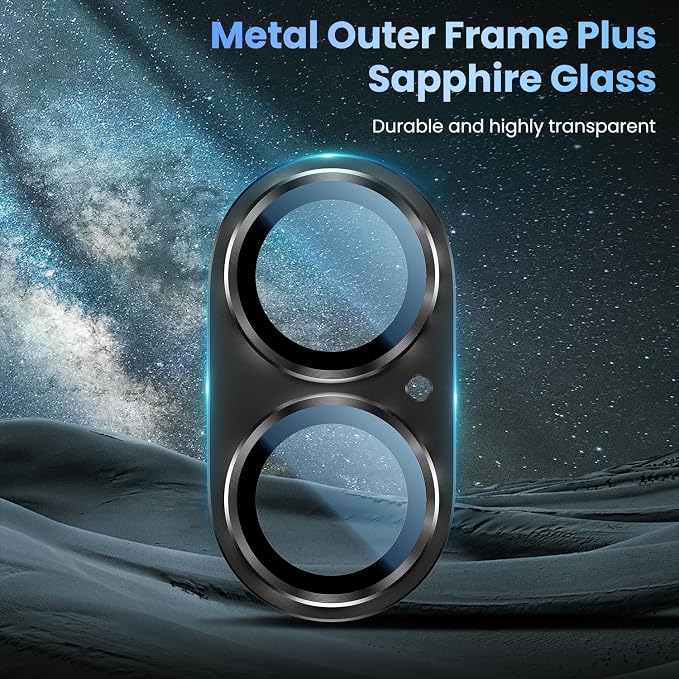 Uyiton Compatible with iPhone 17 Camera Lens Protector - Image 4