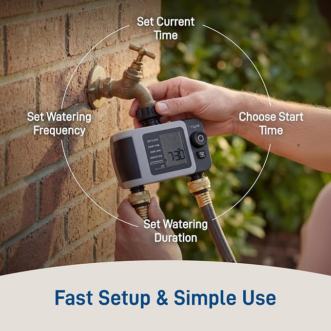 Orbit 24637 B-hyve XD 2-Port Smart Hose Watering Timer - Image 8