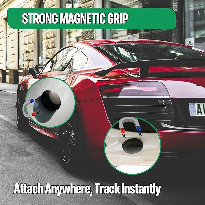 Magnetic Hidden GPS Tracker for Vehicles – 365 Days Battery Life, No - Image 4