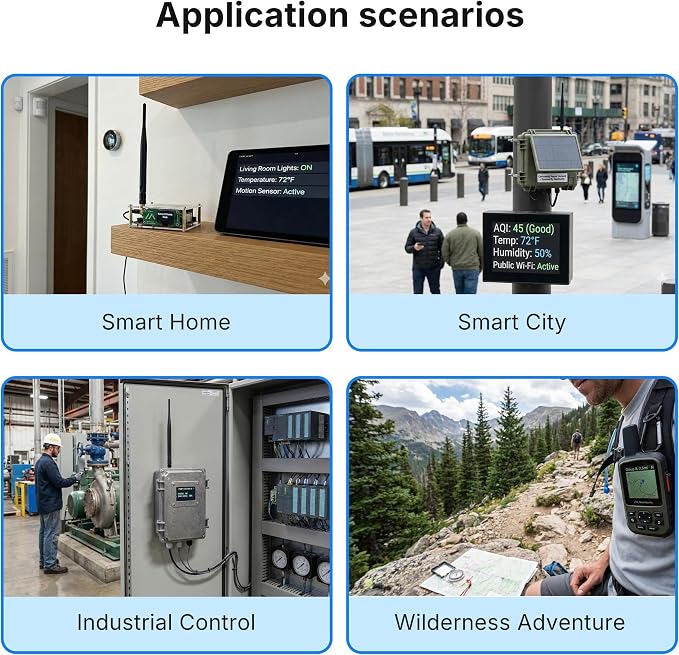 Heltec ESP32 LoRa V4 Development Board Tempered Glass Sensor Kit - Image 8
