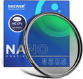 NEEWER 49mm Polarizer Filter, 24 Layer Multi Resistant Nano Coated MC CPL by Neewer