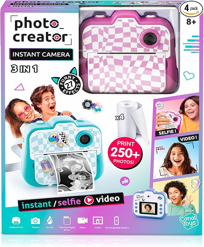 Photo Creator 3-in-1 Instant Camera by CanalToysUSALtd