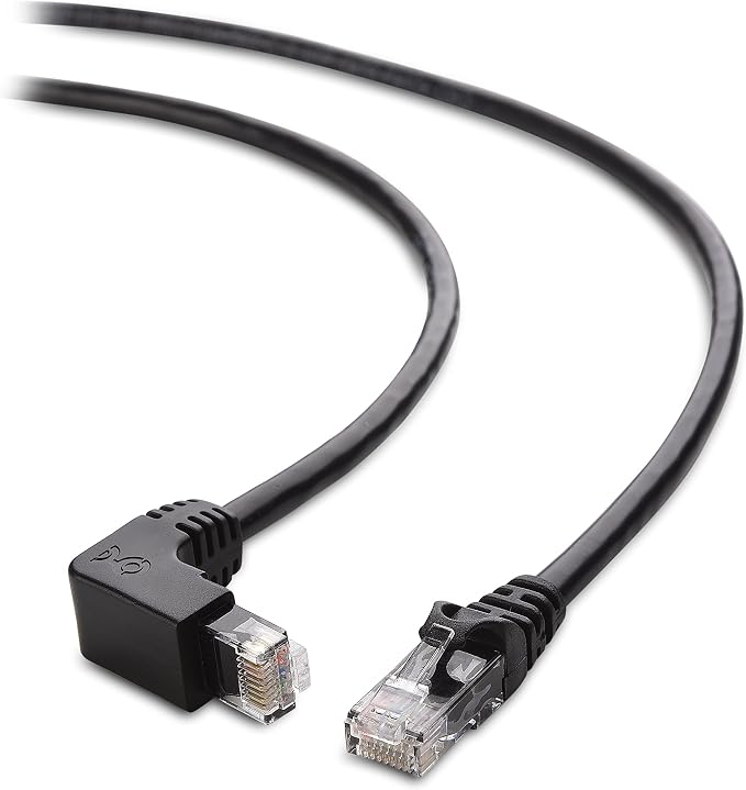 Cable Matters 10Gbps Combo-Pack 90 Degree Cat 6 Ethernet Cable - 3ft - Image 6