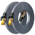 ARISKEEN Cat 8 Ethernet Cable 15 FT 2 Pack, 40Gbps 2000Mhz High Speed Cat8 by ARISKEEN
