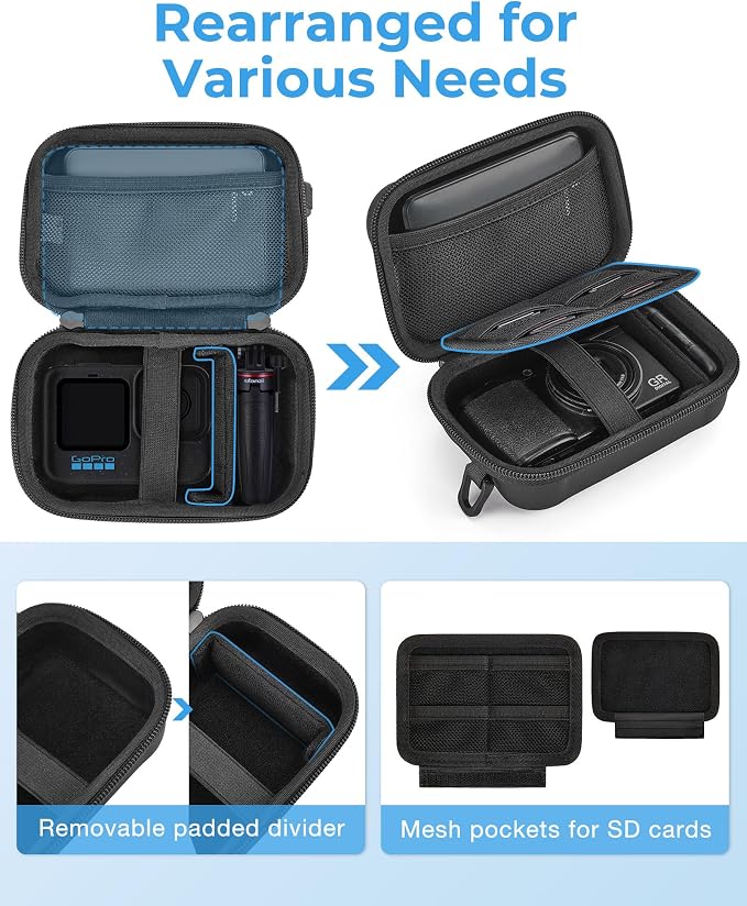BAGSMART Digital Camera Case, Protective & Waterproof Small Camera Case - Image 7