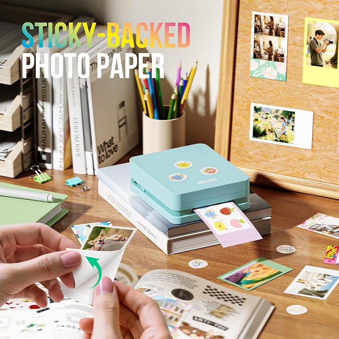 Nelko Photo Printer, 2x3 Portable Wireless Smartphone Printer, PP01 Mini Color - Image 2