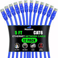 Maximm Cat 6 Ethernet Cable 5 Ft, Cat6 Cable, LAN Cable, Internet Cable by MaximmCable