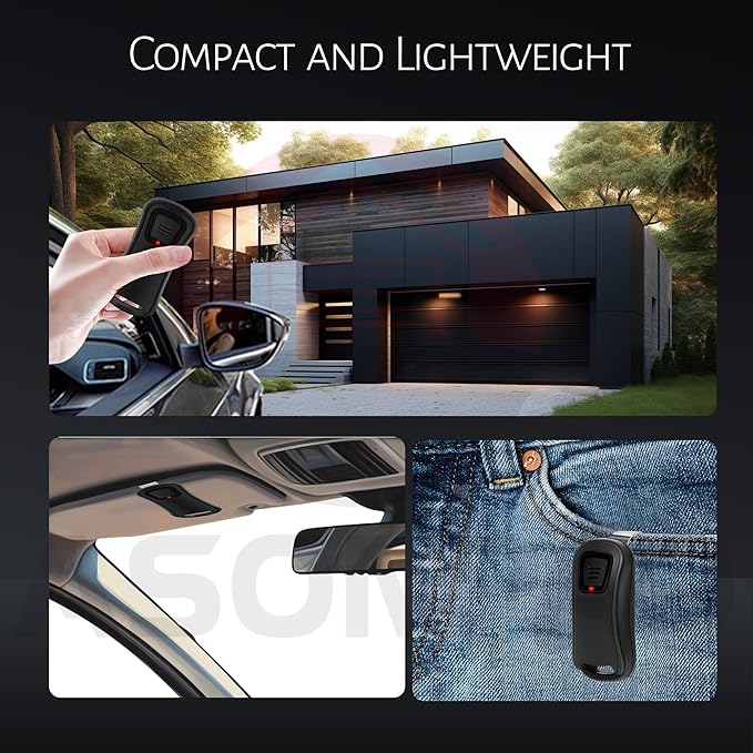 2X Genie Overhead Door Garage Door Opener Remote G1T-BX O1T-BX Intellicode (10-Year-Warranty)