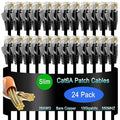 Cat6a Slim Ethernet Patch Cable 7 ft, Cat6a Patch Cable by Lysymixs