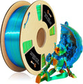LOVOON PLA 3D Printing Filament 1.75MM Silk tricolors, Color Change by Angle by LOVOON