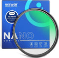 NEEWER 55mm Ultra Low Reflectivity UV Lens Filter, UV Protection Filter by Neewer