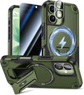 Goton for iPhone 17 Case with Privacy Tempered Glass Screen Protector & Camera by Goton