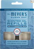 MRS. MEYER'S CLEAN DAY Scented Oil Refills, Rain Water, contains 2 .67 fl oz refills