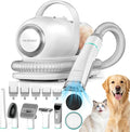 Neakasa P1 Pro Pet Grooming Kit & Vacuum Suction 99% Pet Hair, Professional Clippers with 5 Proven Grooming Tools for Dog and Cat