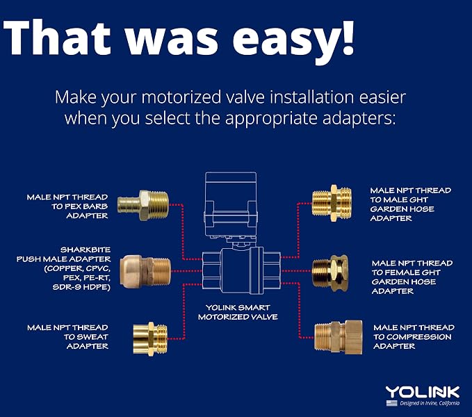YoLink X3 Valve Controller Kit, LoRa Long Range, 10+ Year Lithium, D2D - Image 6