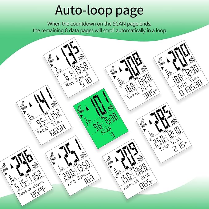 GPS Bike Computer Wireless Cycling Computer - Image 2