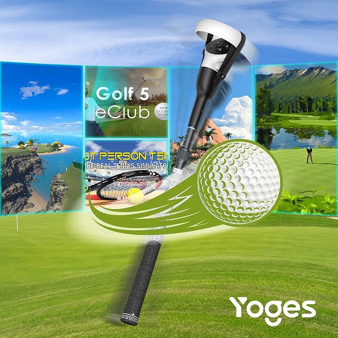 YOGES Adjustable Length VR Golf Club Handle Compatible - Image 7