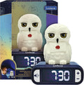 LEXiBOOK, Hedwig, Hedwig Nightlight Alarm Clock, Sounds and Melodies, Backlit LCD Screen, Luminous, Snooze, RL800HP1