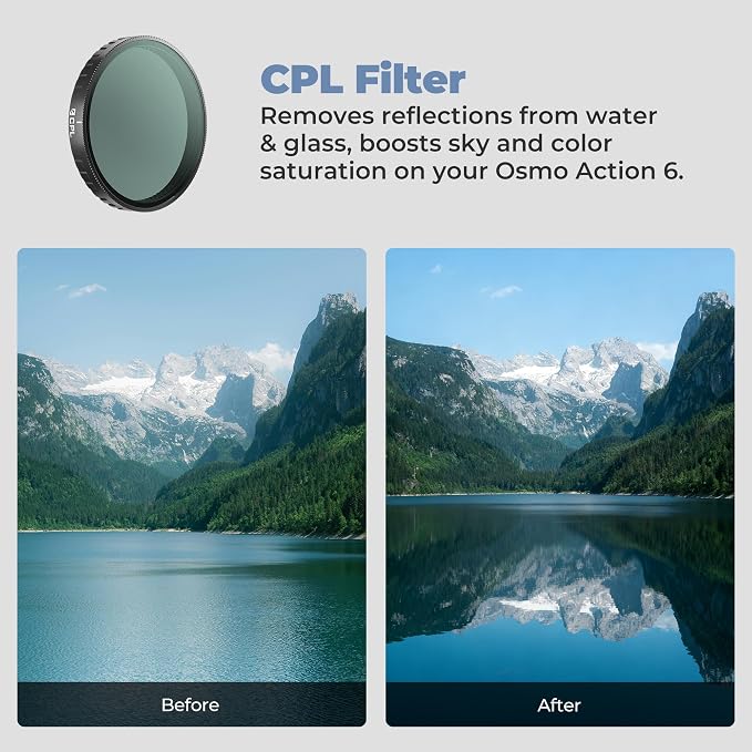 Freewell CPL Filter for DJl Osmo Action 6 - Image 2