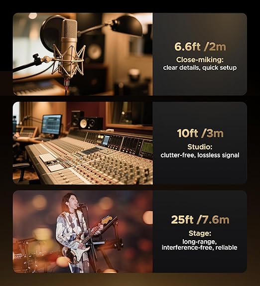 Warrky XLR Cables 10ft 1 Pack [Oxygen-Free Copper (OFC), Gold-Plated Connector] Balanced Microphone Cable Male to Female Professional Hi-Fi XLR Cable