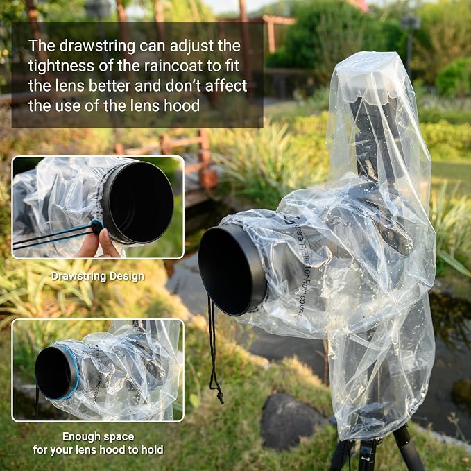 2 Pack 18" Long Camera Rain Cover - Image 4