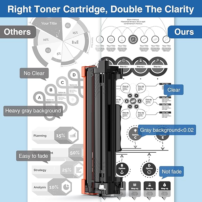 TOKYOINK TN830XL Toner TN830 Cartridges Replacement for Brother TN830 830XL Toner Compatible with DCP-L2640DW MFC-L2820DW HL-L2400D HL-L2460DW HL-L2405W HL-L2465DW HL-L2480DW Printer (4 Pack)