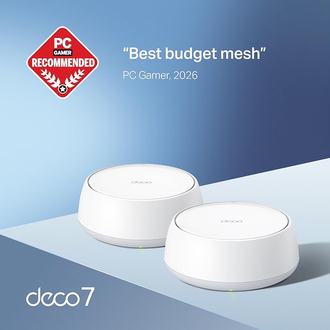 TP-Link Deco 7 BE25 Dual-Band BE5000 WiFi 7 Mesh Wi-Fi System | 4-Stream 5 Gbps - Image 2