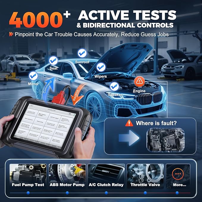 XTOOL D8S Bidirectional OBD2 Scanner with Topology Mapping: 2026 Upgrade of XTOOL D8, Scan Tool with 42+ Resets, Full System Automotive Scanner Diagnostic Tool, PMI for Ford, FCA AutoAuth, CANFD/DoIP